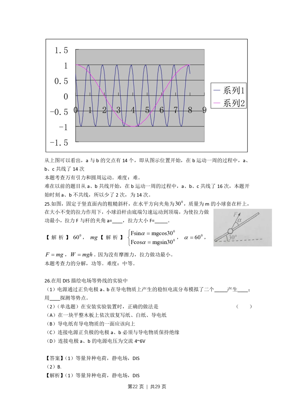 2010年高考物理试卷（上海）（解析卷）_物理历年高考真题_新&middot;PDF版2008-2025&middot;高考物理真题_物理（按年份分类）2008-2025_2010&middot;高考物理真题