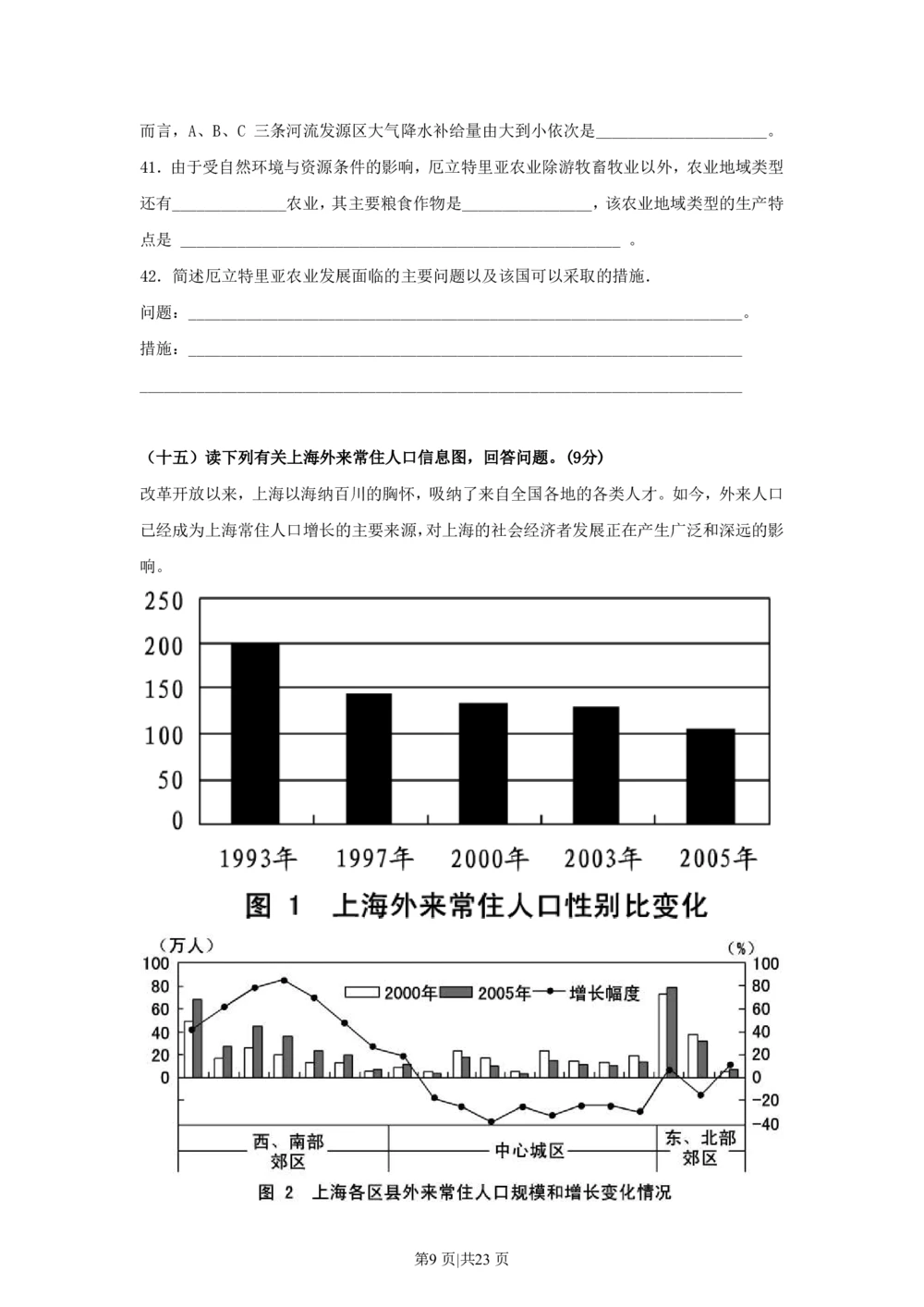 2010年高考地理试卷（上海）（解析卷）_地理历年高考真题_新&middot;PDF版2008-2025&middot;高考地理真题_地理（按试卷类型分类）2008-2025_自主命题卷&middot;地理（2008-2025）