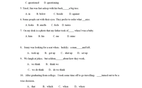 2010年高考英语试卷（四川）（解析卷）_英语历年高考真题_新&middot;PDF版2008-2025&middot;高考英语真题_英语（按试卷类型分类）2008-2025_自主命题卷&middot;英语（2008-2025）_四川自主命题&middot;英语（2008-2016）