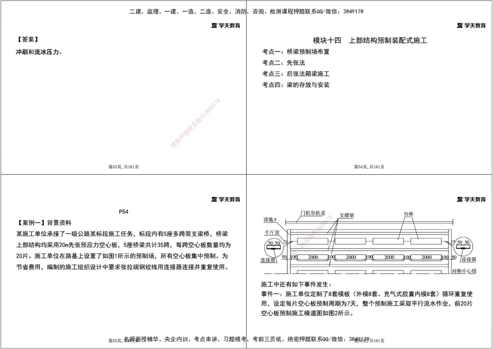 05.2025年一建《公路》案例专练讲义-桥梁（黑白打印版）_2026年一级建造师_2026年一建公路_2025年一建公路SVIP_04-冲刺串讲✿考点强化✿小灶集训_17-公路《A计划案例专练》刘滢XT