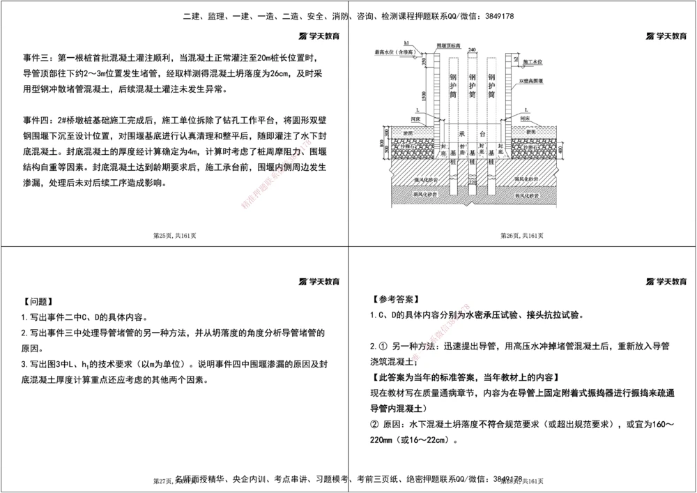 05.2025年一建《公路》案例专练讲义-桥梁（黑白打印版）_2026年一级建造师_2026年一建公路_2025年一建公路SVIP_04-冲刺串讲✿考点强化✿小灶集训_17-公路《A计划案例专练》刘滢XT