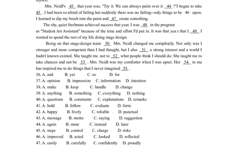 2010年高考英语试卷（北京）（空白卷）_英语历年高考真题_新&middot;Word版2008-2025&middot;高考英语真题_英语（按试卷类型分类）2008-2025_自主命题卷&middot;英语（2008-2025）_北京自主命题&middot;英语（2008-2025）