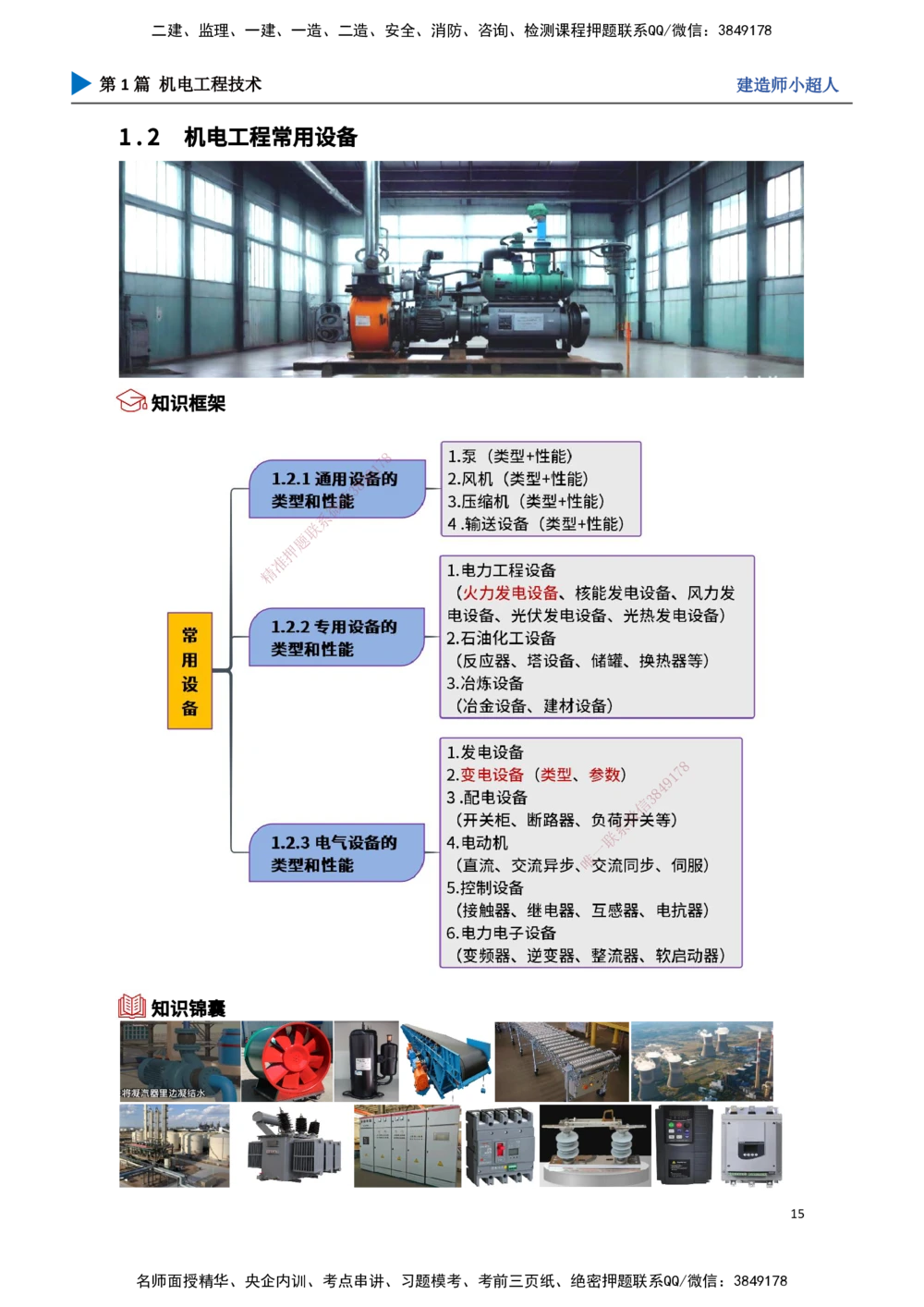 02.常用设备_2026年一级建造师_2026年一建机电_2025年一建机电SVIP_02-基础精讲✿高端面授✿深度强化_21-机电《3D精讲班》小超人SMR推荐_讲义