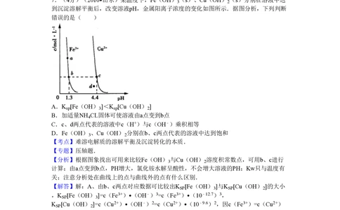 2010年高考化学试卷（山东）（解析卷）_历年高考真题合集_化学历年高考真题_新&middot;PDF版2008-2025&middot;高考化学真题_化学（按试卷类型分类）2008-2025_自主命题卷&middot;化学（2008-2025）(1)