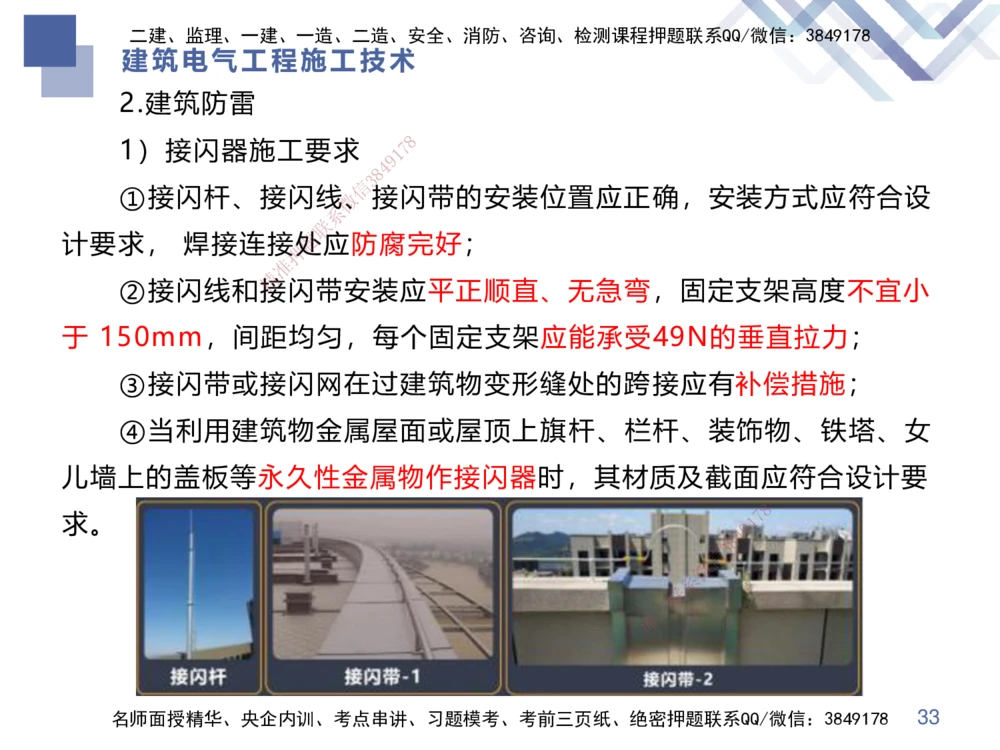 03.2025伊力扎提-核心考点精析-机电实务3_2026年一级建造师_2026年一建机电_2025年一建机电SVIP_02-基础精讲✿高端面授✿深度强化_23-机电《核心考点精析》伊利扎提HX_讲义