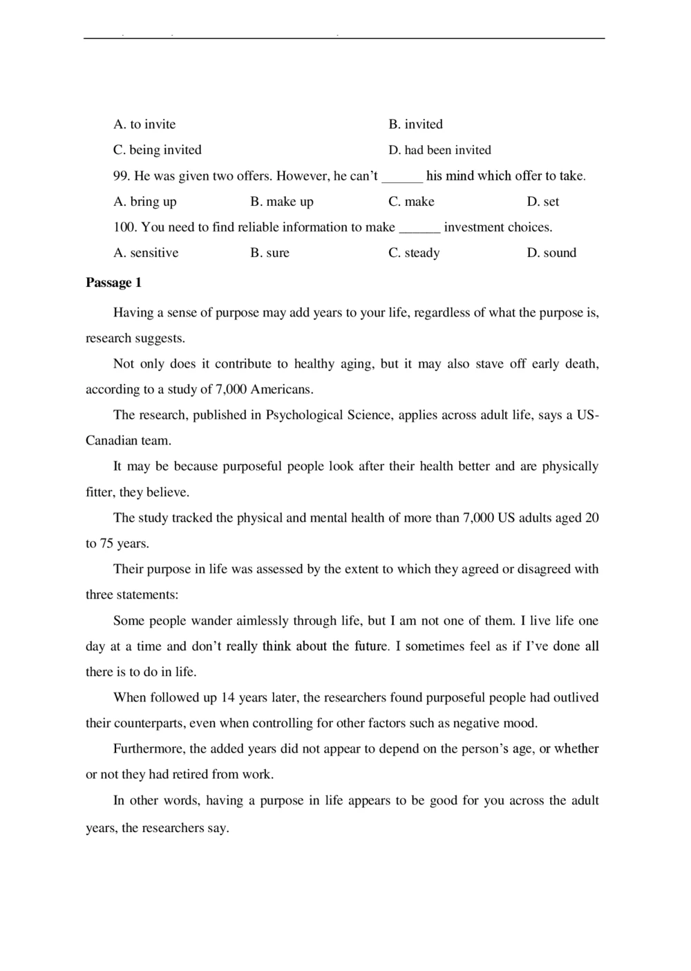 2021年中海油招聘考试预测押题模拟卷-试题_三桶油_中海油_6-2021年中海油招聘笔试模拟题押题