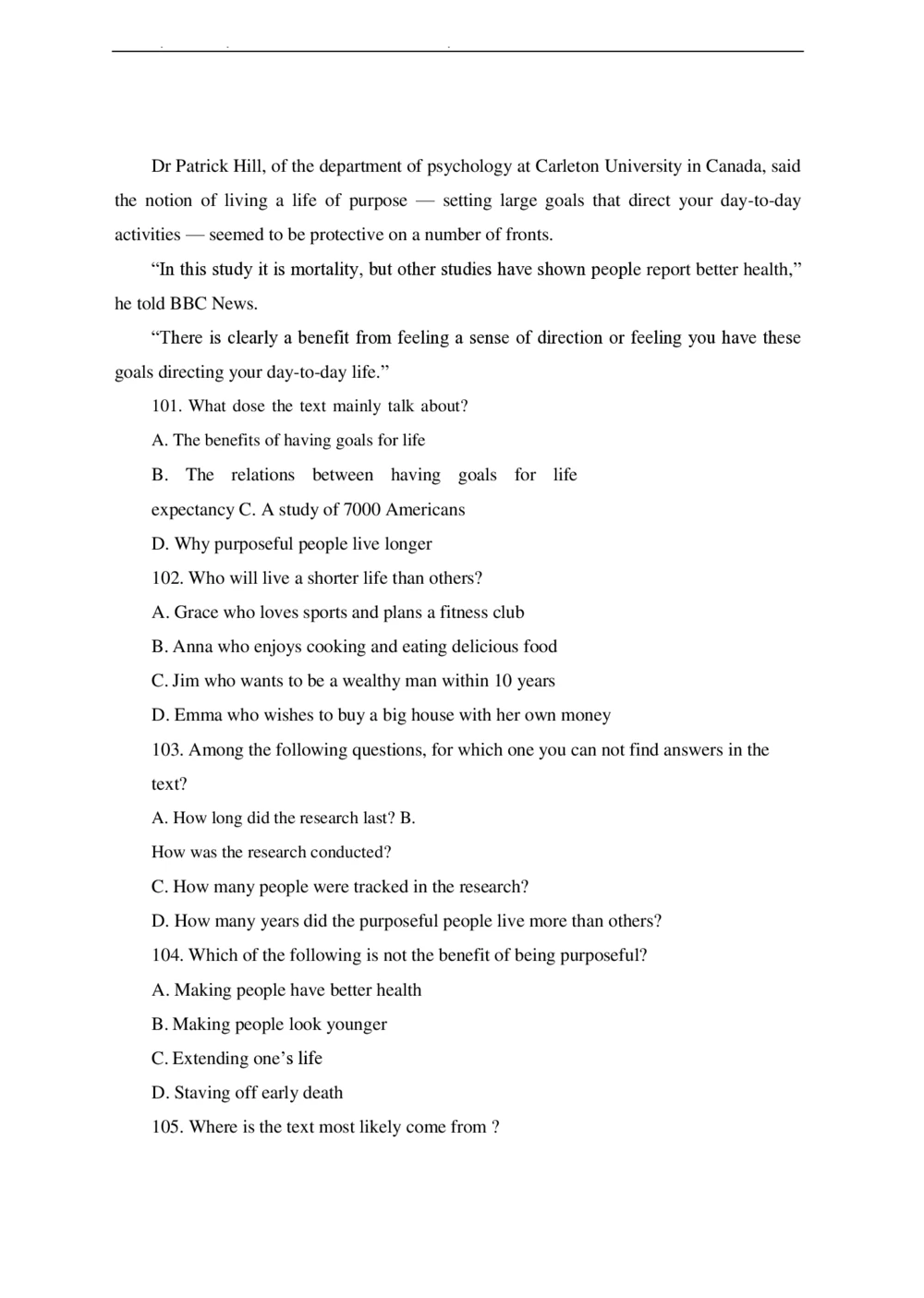 2021年中海油招聘考试预测押题模拟卷-试题_三桶油_中海油_6-2021年中海油招聘笔试模拟题押题