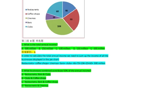 Numericalcomprehension_2025春招题库汇总_十大行测题库_2023年十大热门题库更新中_05、TalentQ汇总_TalentQ笔试题库英文_03、英文-解析版_numerical文字版
