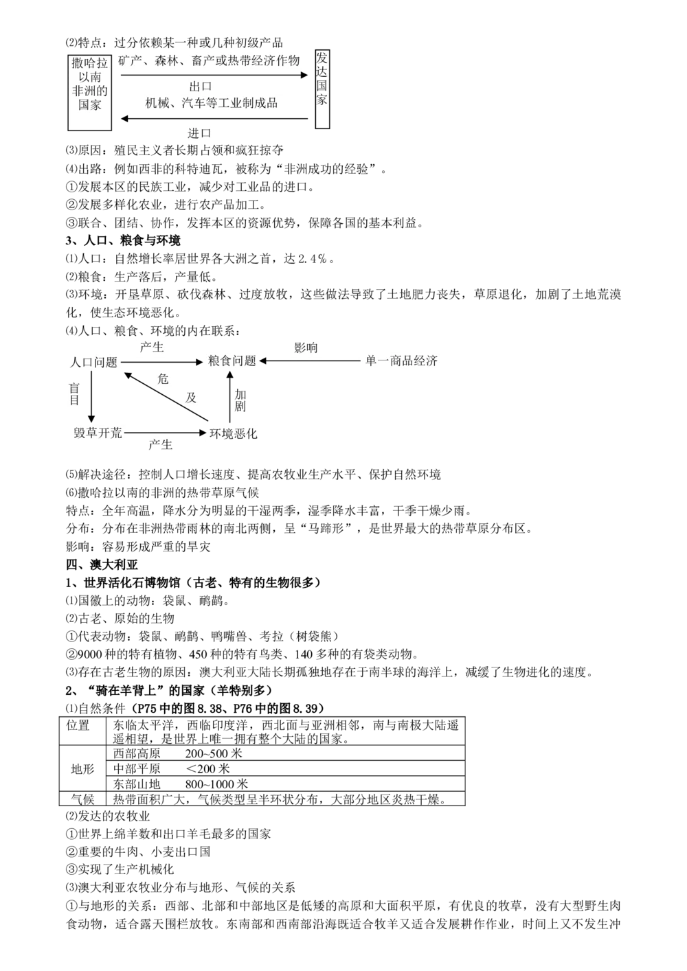 00初中地理知识点归纳汇总_河北省历年中考真题_8.河北地理（15-25）