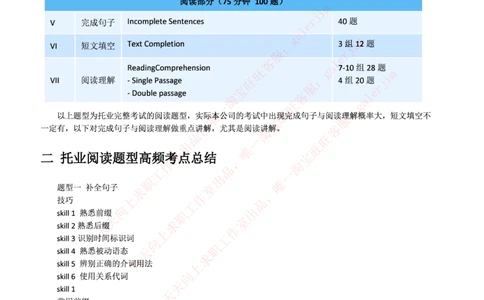 5-1---复习讲义：托业英语考试题型结构&解题技巧_2025春招题库汇总_国企-运营商题库_2023中国移动笔试资料（清宇）_3中国移动2023年招聘英语部分复习_5-中国移动英语复习讲义及练习题库