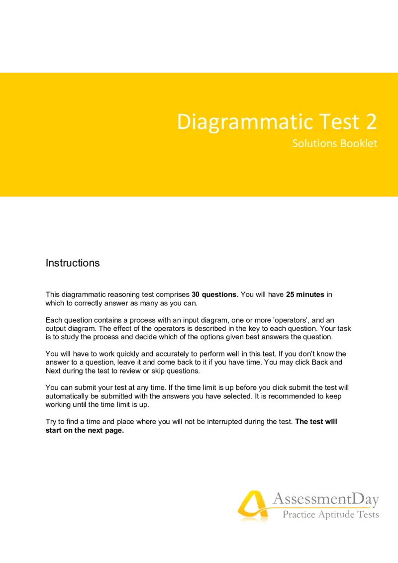 DiagrammaticReasoningTest2-Solutions_2025春招题库汇总_十大行测题库_2023年十大热门题库更新中_05、TalentQ汇总_TalentQ测试题（适合大多数外资银行以及其他企业）_DiagrammaticReasoningTests