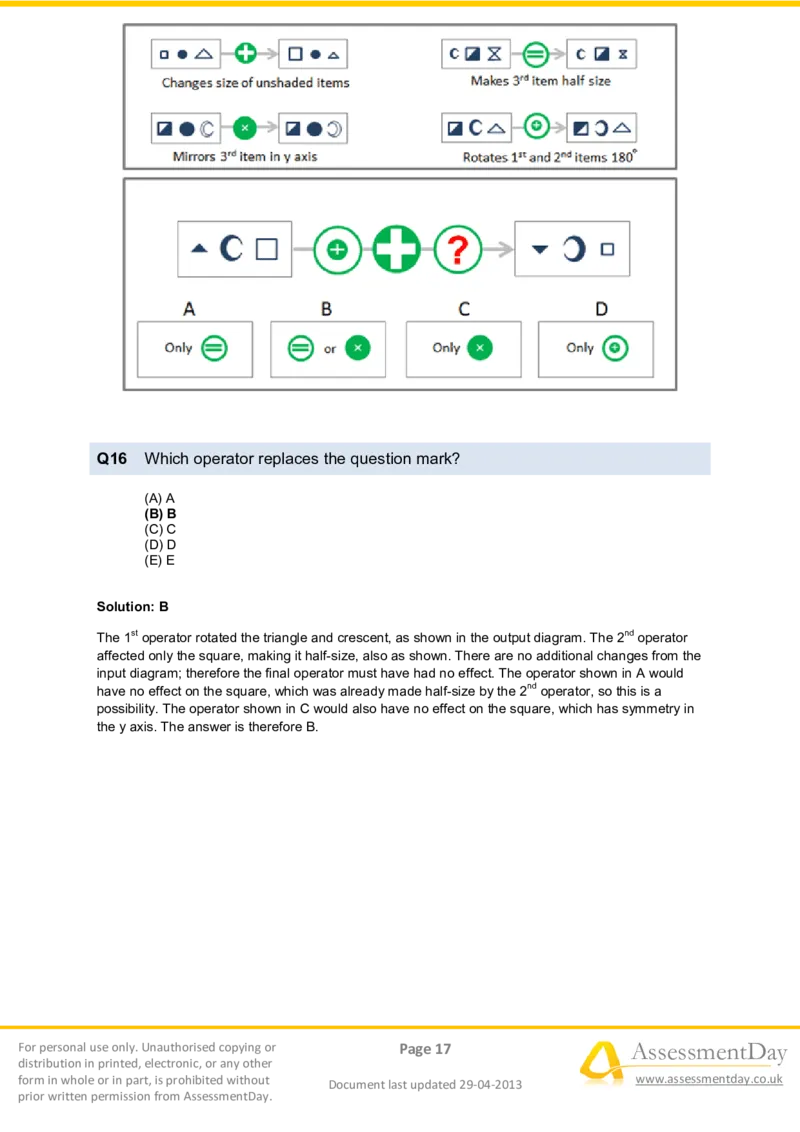 DiagrammaticReasoningTest2-Solutions_2025春招题库汇总_十大行测题库_2023年十大热门题库更新中_05、TalentQ汇总_TalentQ测试题（适合大多数外资银行以及其他企业）_DiagrammaticReasoningTests