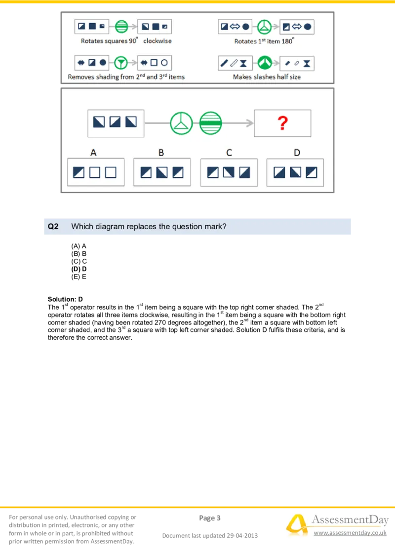 DiagrammaticReasoningTest2-Solutions_2025春招题库汇总_十大行测题库_2023年十大热门题库更新中_05、TalentQ汇总_TalentQ测试题（适合大多数外资银行以及其他企业）_DiagrammaticReasoningTests