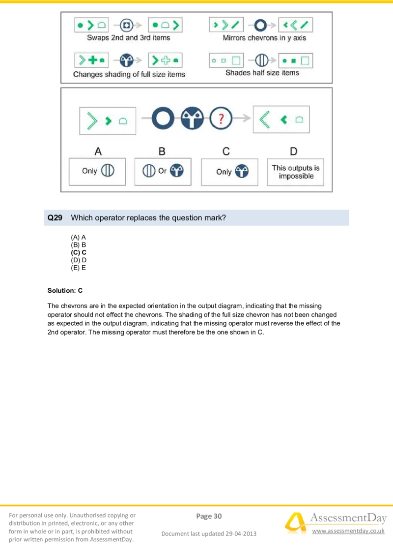 DiagrammaticReasoningTest2-Solutions_2025春招题库汇总_十大行测题库_2023年十大热门题库更新中_05、TalentQ汇总_TalentQ测试题（适合大多数外资银行以及其他企业）_DiagrammaticReasoningTests
