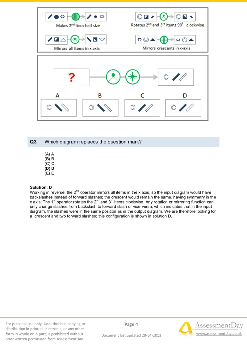 DiagrammaticReasoningTest2-Solutions_2025春招题库汇总_十大行测题库_2023年十大热门题库更新中_05、TalentQ汇总_TalentQ测试题（适合大多数外资银行以及其他企业）_DiagrammaticReasoningTests