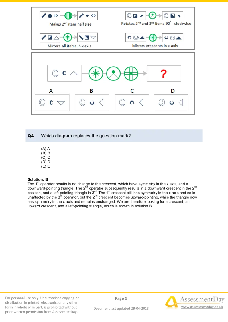 DiagrammaticReasoningTest2-Solutions_2025春招题库汇总_十大行测题库_2023年十大热门题库更新中_05、TalentQ汇总_TalentQ测试题（适合大多数外资银行以及其他企业）_DiagrammaticReasoningTests