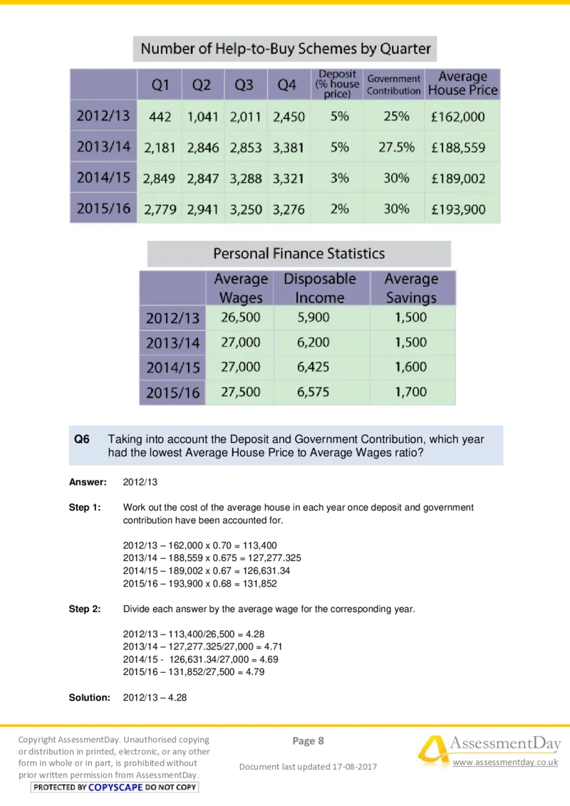 NumericalCriticalReasoningTest8-Solutions_2025春招题库汇总_十大行测题库_2023年十大热门题库更新中_05、TalentQ汇总_TalentQ测试题（适合大多数外资银行以及其他企业）_NumericalReasoning