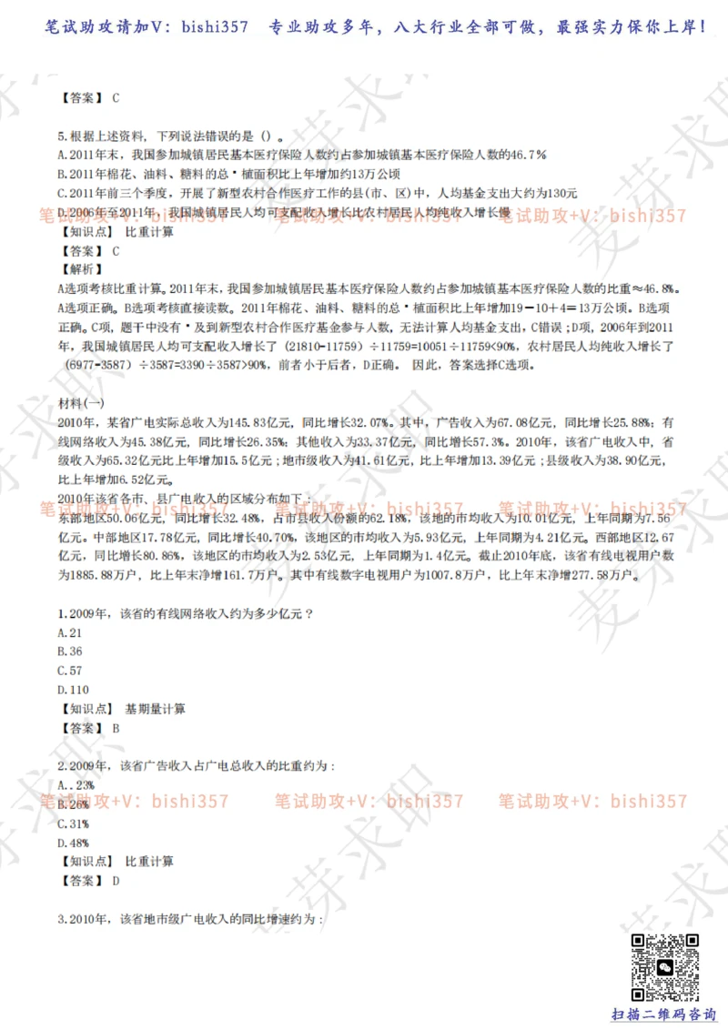 2023中海油笔试练习题库----资料分析题库+解析_三桶油_中海油_中海油_02、中海油2023通用能力测试_招聘笔试最新练习题库