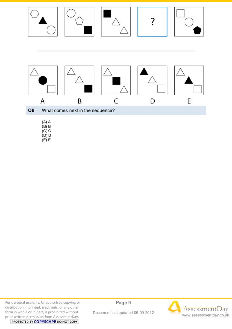 InductiveReasoningTest9-Questions_2025春招题库汇总_十大行测题库_2023年十大热门题库更新中_05、TalentQ汇总_TalentQ测试题（适合大多数外资银行以及其他企业）_InductiveReasoningTests