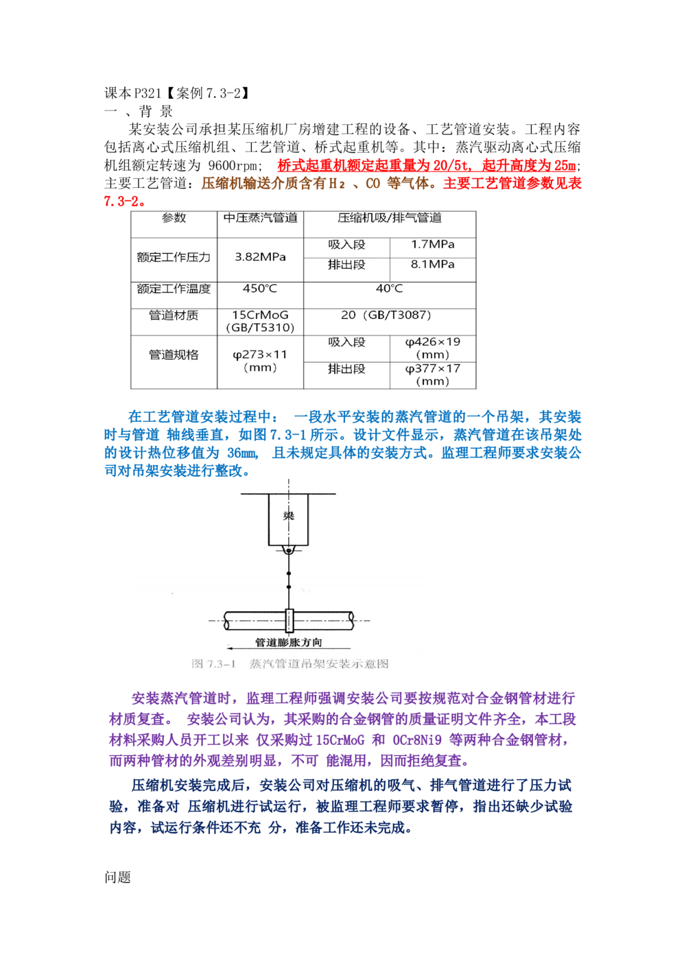 02.课本P321案例7.3-2_2026年一级建造师_2026年一建机电_2025年一建机电SVIP_04-冲刺串讲✿考点强化✿小灶集训_14-机电《案例代背班》王建波SMR推荐