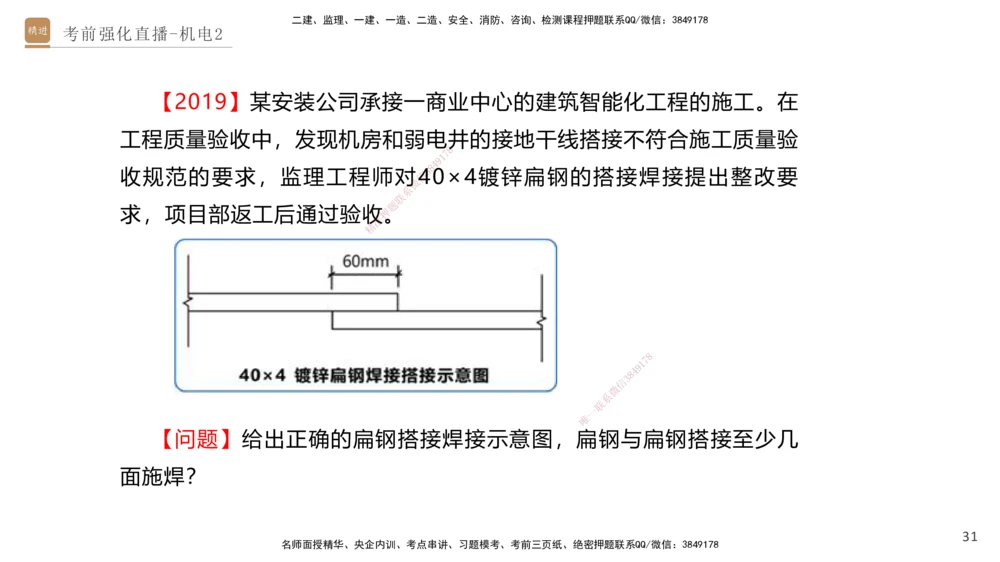 02.2025石莉-考前强化直播-机电实务2_2026年一级建造师_2026年一建机电_2025年一建机电SVIP_04-冲刺串讲✿考点强化✿小灶集训_53-机电《考前强化直播》石莉HX_讲义