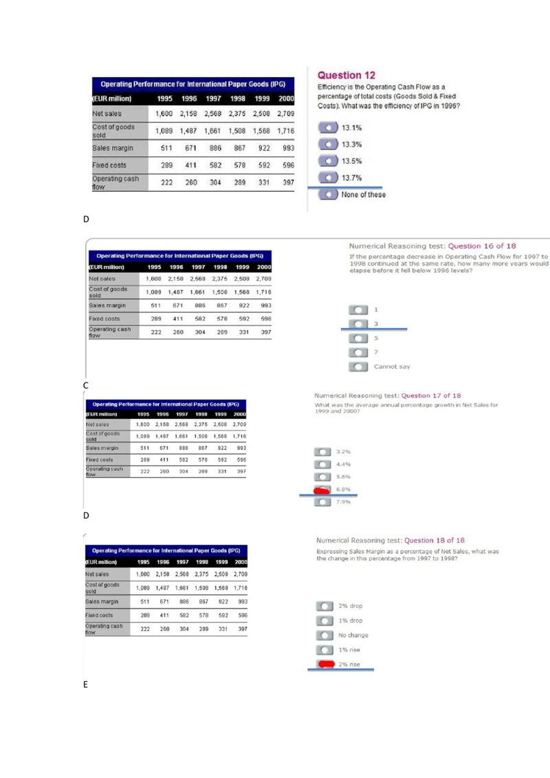 CitiNumerical汇总Part2_2025春招题库汇总_外资银行题库_23花旗_师兄师姐分享资料_花旗银行