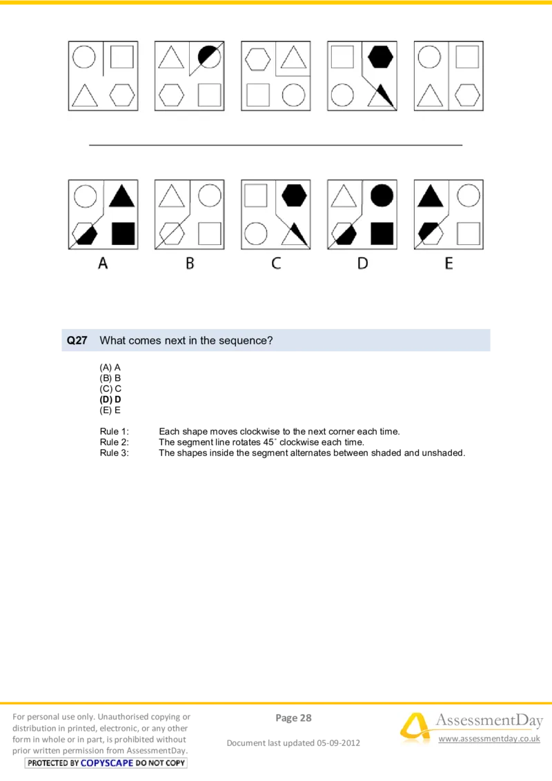 InductiveReasoningTest4-Solutions_2025春招题库汇总_十大行测题库_2023年十大热门题库更新中_05、TalentQ汇总_TalentQ测试题（适合大多数外资银行以及其他企业）_InductiveReasoningTests
