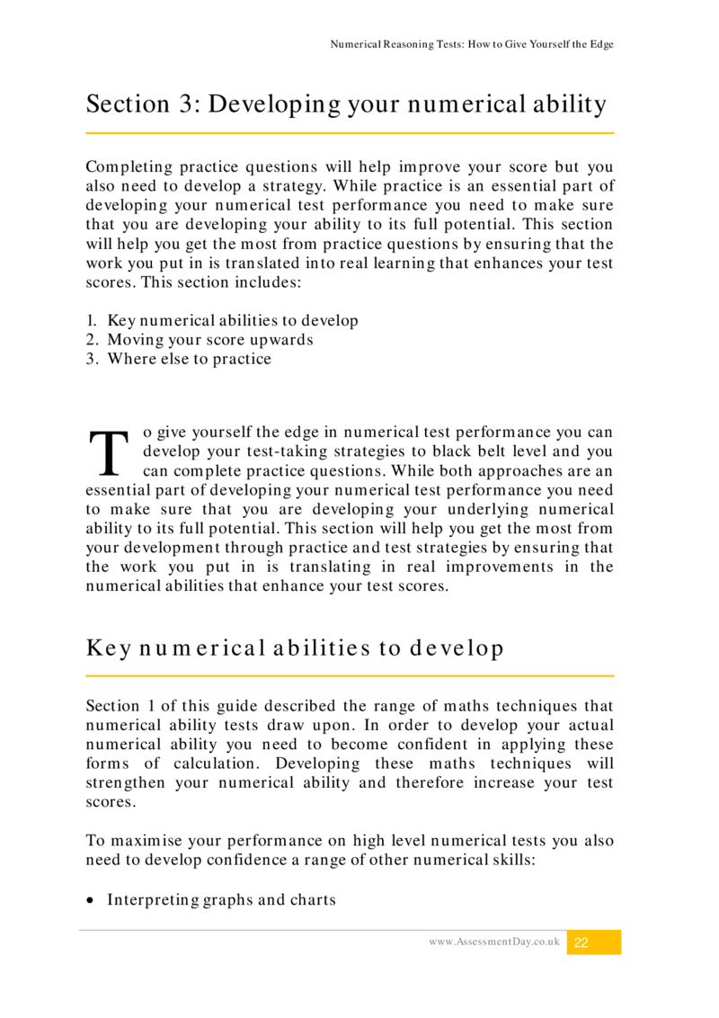Numerical-Reasoning-Test-Guide_2025春招题库汇总_八大题库-1_04八大汇总_信永中和_专业题综合知识-参考_英文题_NumericalReasoningTests