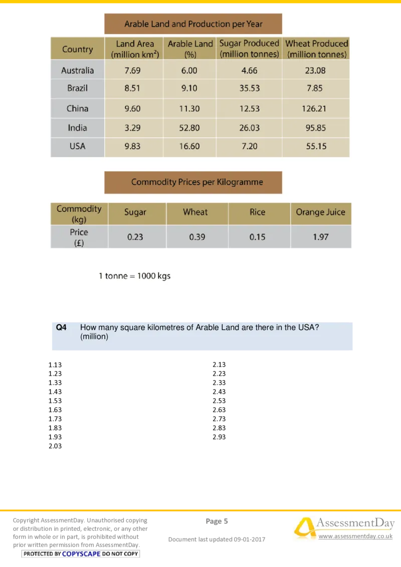 NumericalCriticalReasoningTest9-Questions_2025春招题库汇总_十大行测题库_2023年十大热门题库更新中_05、TalentQ汇总_TalentQ测试题（适合大多数外资银行以及其他企业）_NumericalReasoning