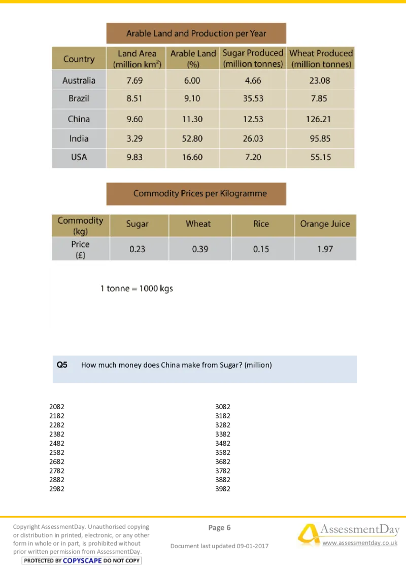 NumericalCriticalReasoningTest9-Questions_2025春招题库汇总_十大行测题库_2023年十大热门题库更新中_05、TalentQ汇总_TalentQ测试题（适合大多数外资银行以及其他企业）_NumericalReasoning