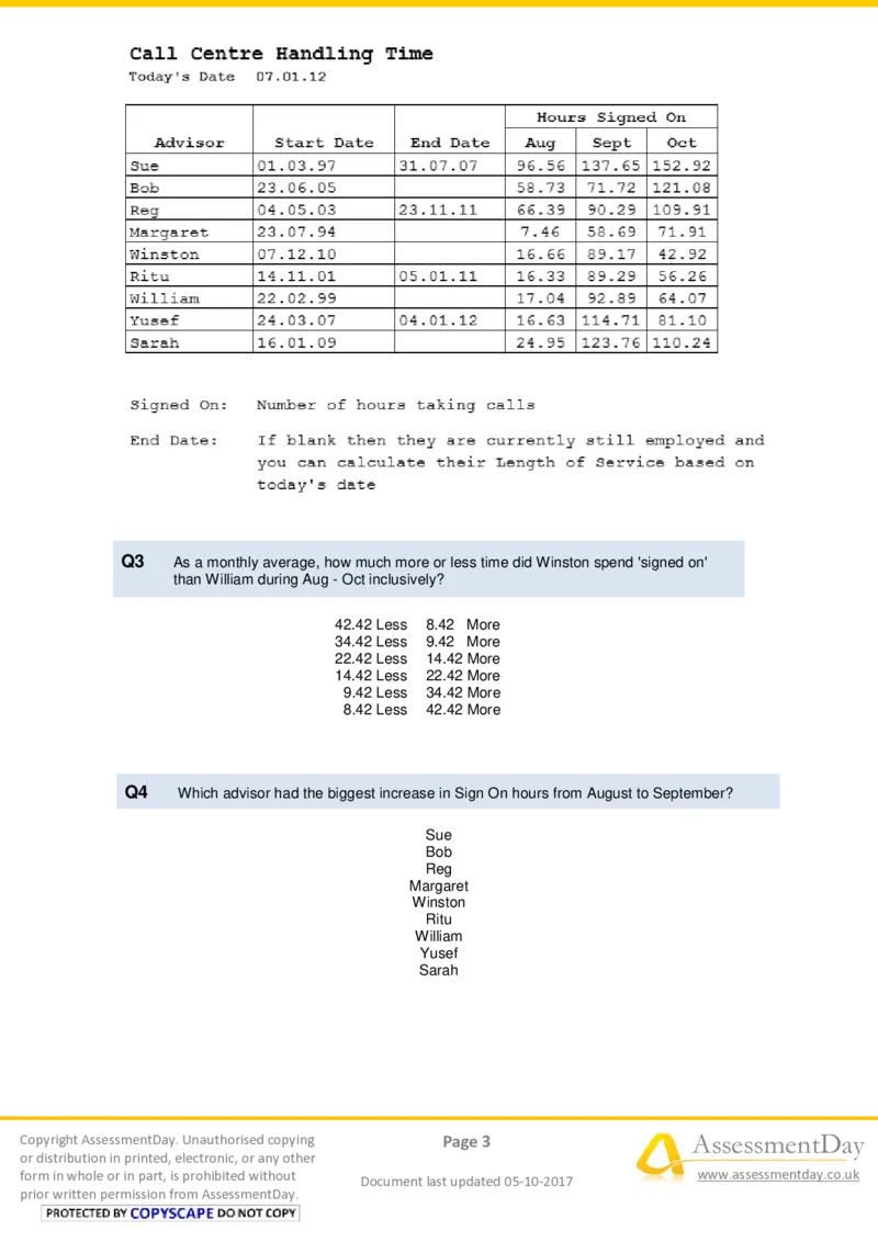 NumericalCriticalReasoningTest1-Questions_2025春招题库汇总_十大行测题库_2023年十大热门题库更新中_05、TalentQ汇总_TalentQ测试题（适合大多数外资银行以及其他企业）_NumericalReasoning
