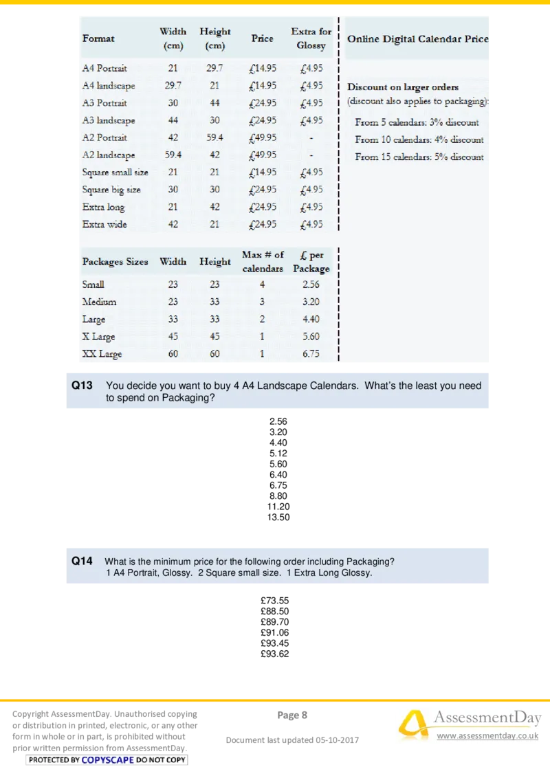 NumericalCriticalReasoningTest1-Questions_2025春招题库汇总_十大行测题库_2023年十大热门题库更新中_05、TalentQ汇总_TalentQ测试题（适合大多数外资银行以及其他企业）_NumericalReasoning