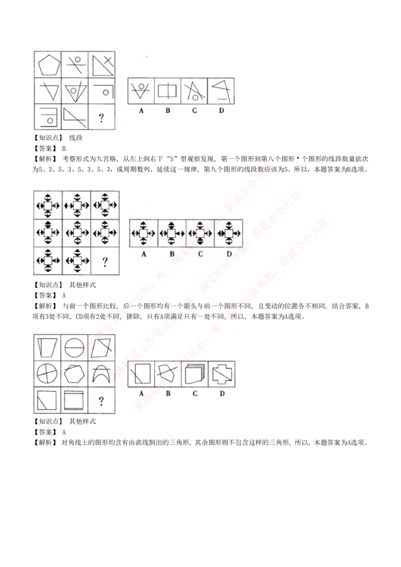 4-5-EPI综合能力题库----图形推理习题精选300道详解_Password_Removed_2025春招题库汇总_国企题库_华能_4-华能集团2021招聘笔试最新练习题库(7份pdf)（EPI能力测试部分）