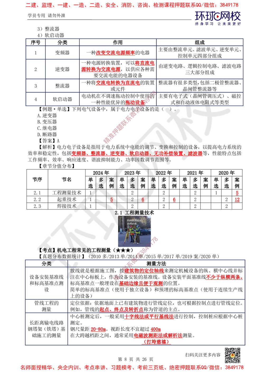 01.2025一建机电直播密训（一）_2026年一级建造师_2026年一建机电_2025年一建机电SVIP_04-冲刺串讲✿考点强化✿小灶集训_40-机电《直播密训班》苏婷HQ推荐