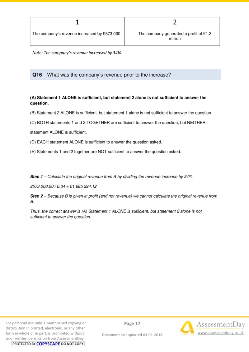 AdvancedNumericalReasoning1-Solutions_2025春招题库汇总_十大行测题库_2023年十大热门题库更新中_05、TalentQ汇总_TalentQ笔试题库英文_TalentQ（图文版-参考）_NumericalReasoning