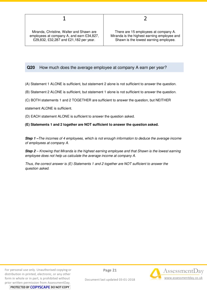 AdvancedNumericalReasoning1-Solutions_2025春招题库汇总_十大行测题库_2023年十大热门题库更新中_05、TalentQ汇总_TalentQ笔试题库英文_TalentQ（图文版-参考）_NumericalReasoning
