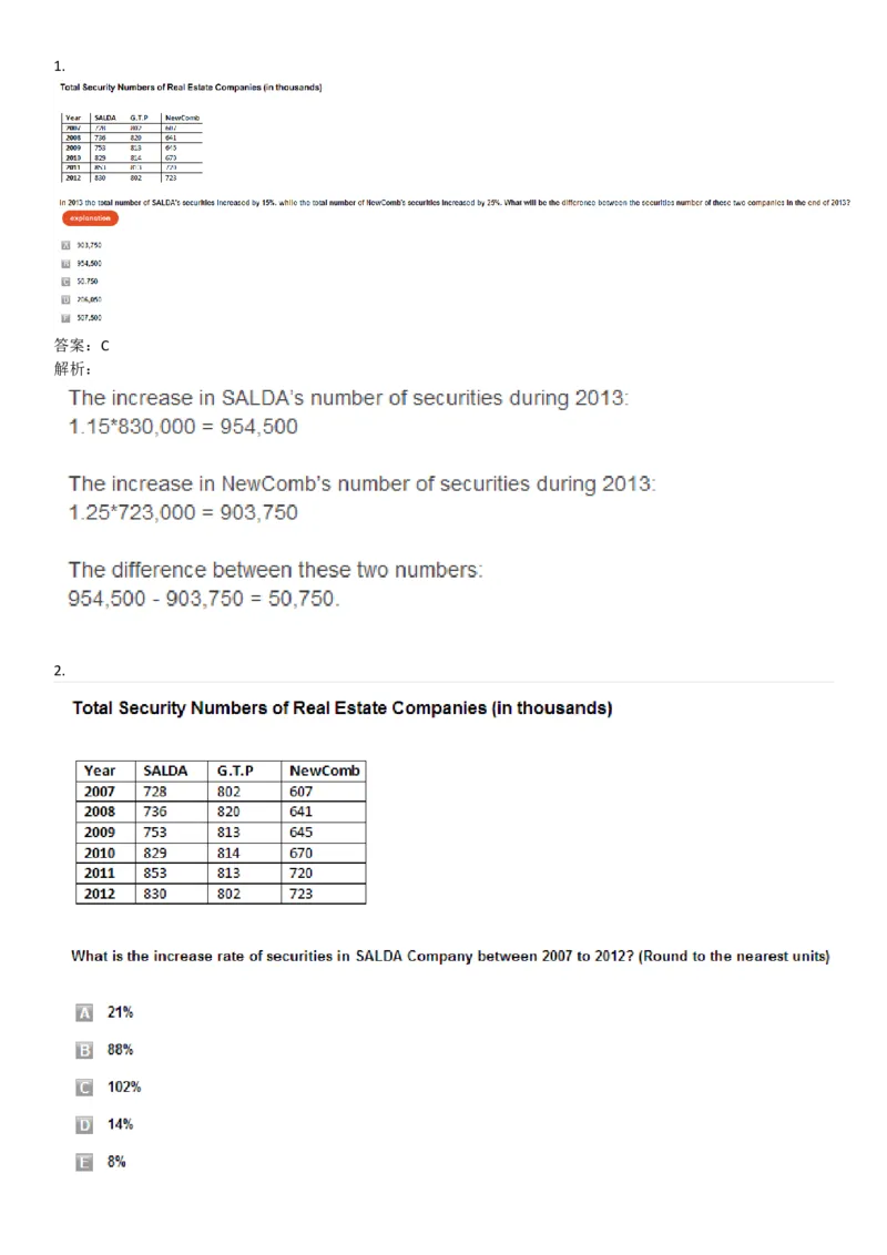 NumericalReasoning#06-18Q_2025春招题库汇总_快消题库-1_快消汇总_2023高露洁最新题库_CEBS－HL往年题库_NumericalReasoningTests(15)