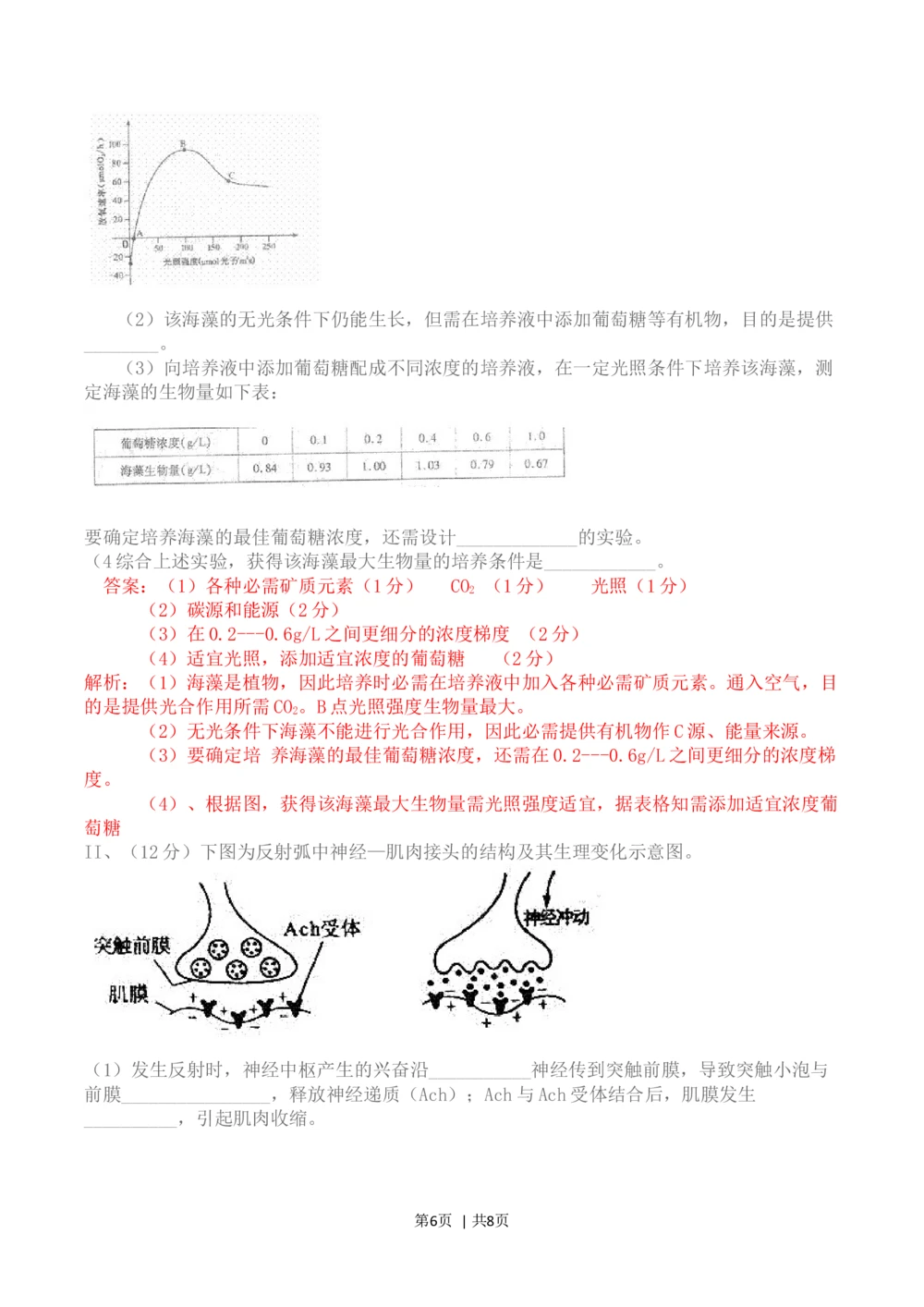 2011年高考生物试卷（四川）（解析卷）_生物历年高考真题_新&middot;Word版2008-2025&middot;高考生物真题_生物（按省份分类）2008-2025_2008-2024&middot;（四川）生物高考真题