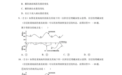 2012年高考地理试卷（江苏）（空白卷）_地理历年高考真题_新&middot;PDF版2008-2025&middot;高考地理真题_地理（按省份分类）2008-2025_2008-2025&middot;（江苏）地理高考真题