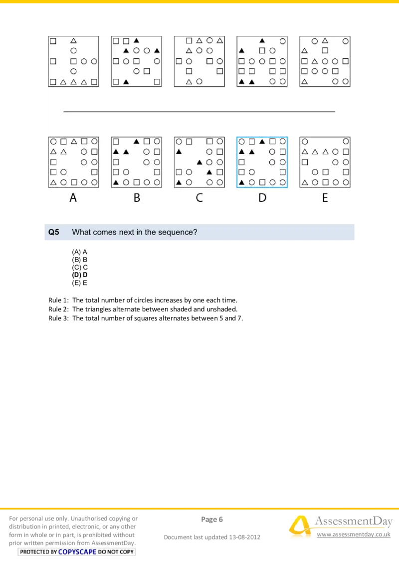 InductiveReasoningTest6-Solutions_2025春招题库汇总_十大行测题库_2023年十大热门题库更新中_05、TalentQ汇总_TalentQ测试题（适合大多数外资银行以及其他企业）_InductiveReasoningTests