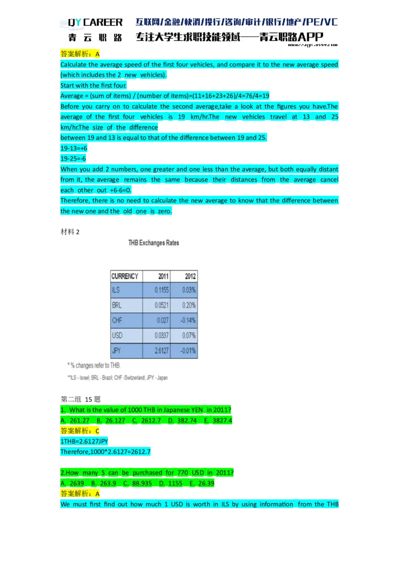 NumericalDrills_2025春招题库汇总_十大行测题库_2023年十大热门题库更新中_05、TalentQ汇总_TalentQ笔试题库英文_03、英文-解析版_numerical文字版