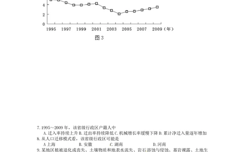 2011年高考地理试卷（广东）（空白卷）_地理历年高考真题_新&middot;PDF版2008-2025&middot;高考地理真题_地理（按省份分类）2008-2025_2008-2025&middot;（广东）地理高考真题