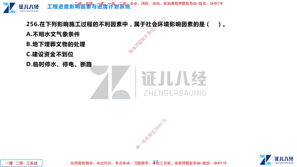 (7)--一建管理点题映射4-无答案版-讲义_2026年一级建造师_2026年一建管理_2025年一建管理SVIP_03-习题精析✿实战特训✿模考通关_54-管理《点题映射班》杨建国ZBJ