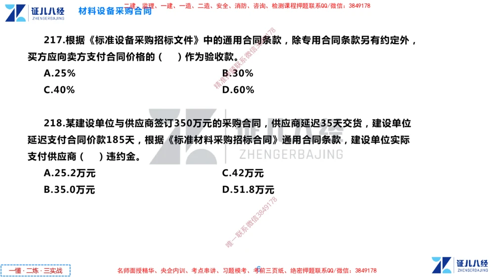 (7)--一建管理点题映射4-无答案版-讲义_2026年一级建造师_2026年一建管理_2025年一建管理SVIP_03-习题精析✿实战特训✿模考通关_54-管理《点题映射班》杨建国ZBJ