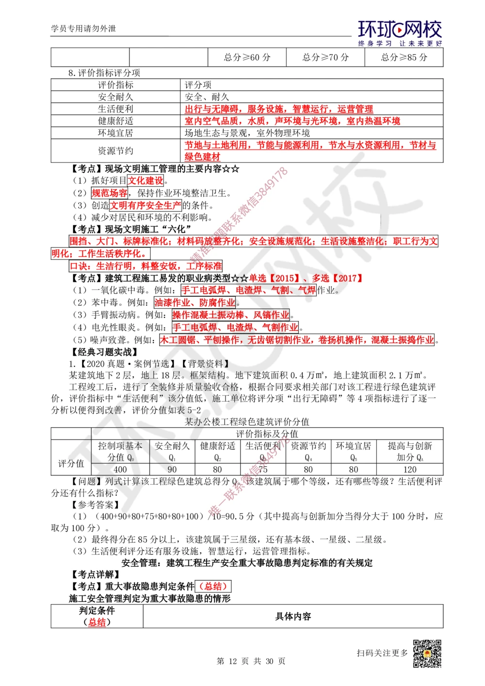05.2025一建建筑直播密训（五）_2026年一级建造师_2026年一建建筑_2025年一建建筑SVIP_04-冲刺串讲✿考点强化✿小灶集训_42-建筑《直播密训班》马红HQ