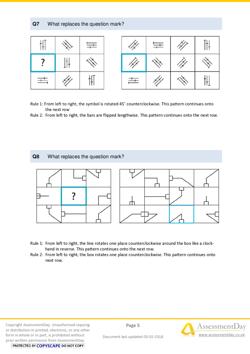 LogicalReasoningTest5-Solutions_2025春招题库汇总_十大行测题库_2023年十大热门题库更新中_05、TalentQ汇总_TalentQ笔试题库中文_05、TalentQ（图文版-参考）中文英文都有_LogicalReasoning