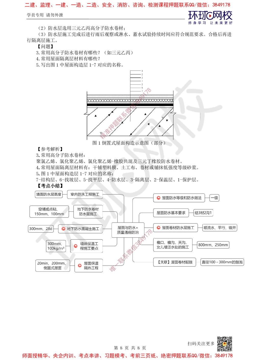 05.2025一建建筑案例特训-第5讲-屋面与防水、装饰装修工程施工、质量通病防治及相关规定（1）_2026年一级建造师_2026年一建建筑_2025年一建建筑SVIP_04-冲刺串讲✿考点强化✿小灶集训