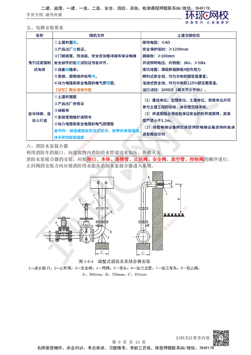 04.2025一建机电案例特训-第4讲-智能化、电梯、消防_2026年一级建造师_2026年一建机电_2025年一建机电SVIP_04-冲刺串讲✿考点强化✿小灶集训_12-机电《案例特训班》赵金凤HQ_讲义