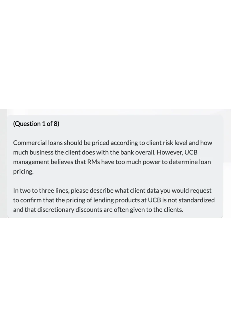 CommercialLoan_2025春招题库汇总_咨询题库_2023咨询公司合集（7家）_2023波士顿_Casey真题合辑（重点！！）