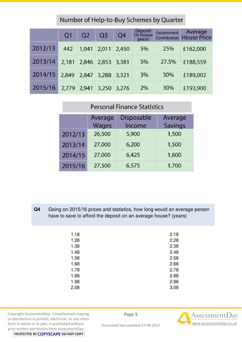 NumericalCriticalReasoningTest8-Questions_2025春招题库汇总_十大行测题库_2023年十大热门题库更新中_05、TalentQ汇总_TalentQ测试题（适合大多数外资银行以及其他企业）_NumericalReasoning